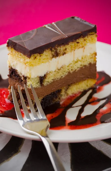 Choco cake — Stock Photo, Image