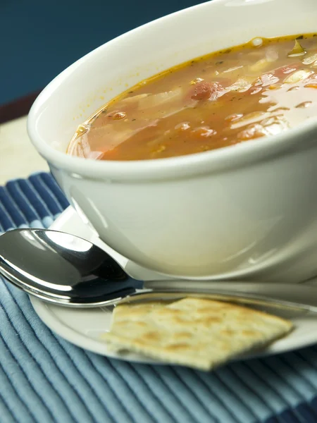 Боковой суп — стоковое фото