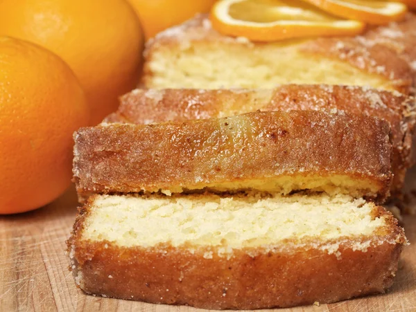Оранжевый нарезанный хлеб — стоковое фото