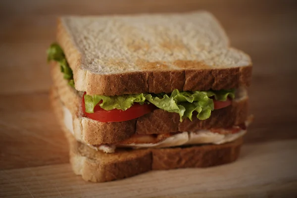 鶏クラブ サンドイッチ — ストック写真