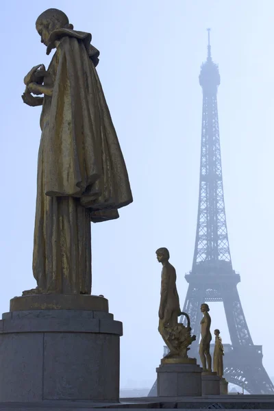 Tour Eiffel Paris France effiel tower © H. bennour — Zdjęcie stockowe