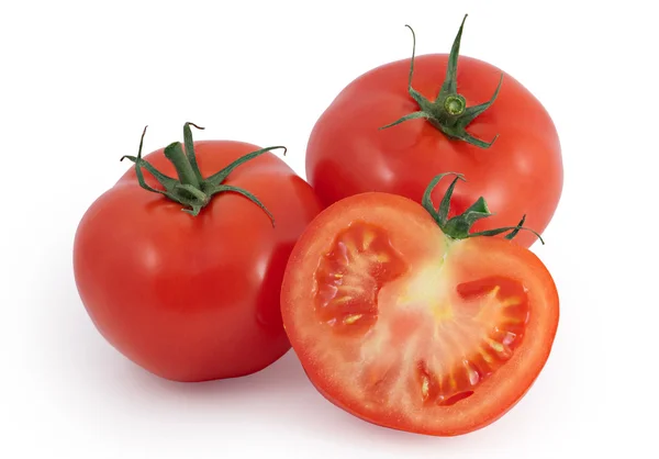 Tomates - dois e meio — Fotografia de Stock