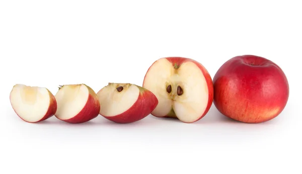 Gesneden appelen — Stockfoto