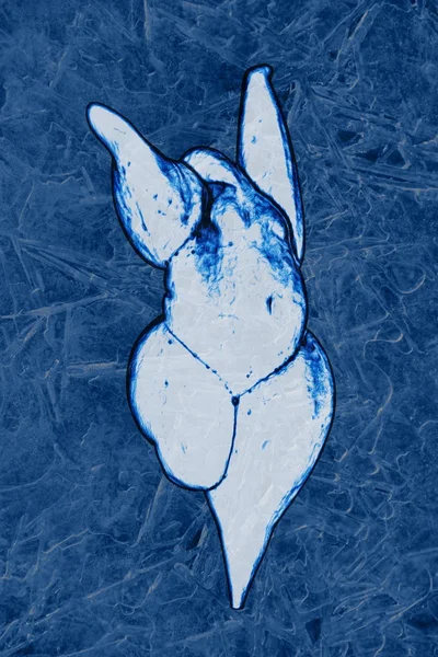 Танцующий синий Стоковое Фото