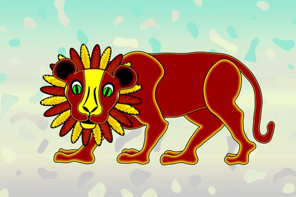 Астрологический знак Льва — стоковое фото