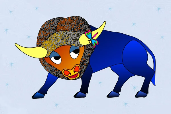 Astrologiska tecken Oxen — Stockfoto