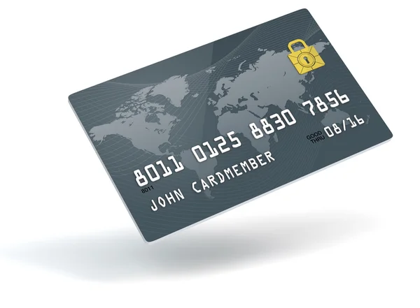 World Credit Card — Stock Photo, Image