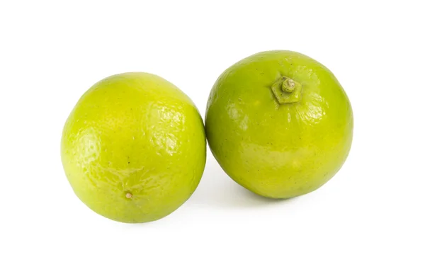Dwa zielone limonki — Zdjęcie stockowe