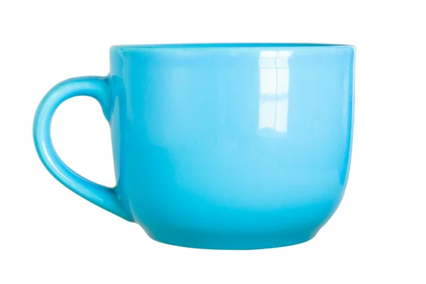 Blue Ceramic Mug — Stock Photo, Image