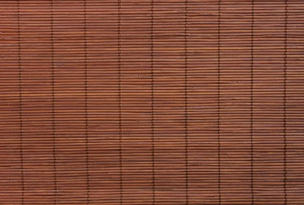 Tapis de bambou foncé de haute qualité fond de texture — Photo