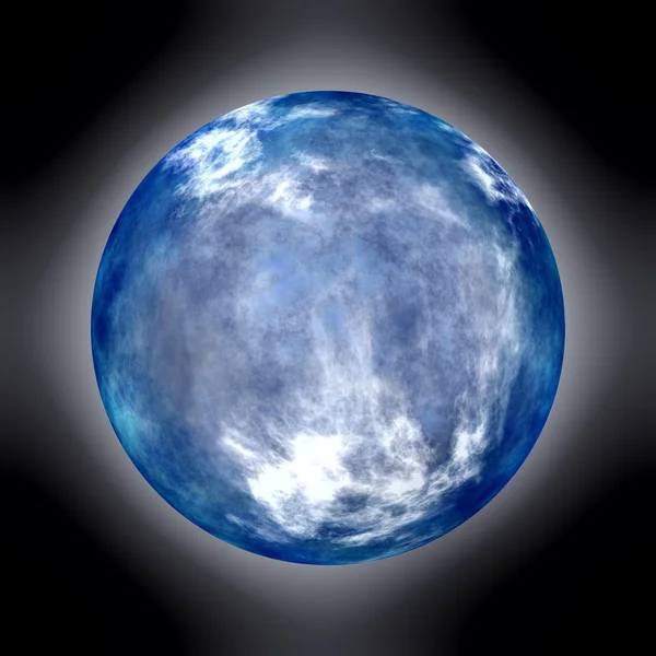 Modrá planeta — Stock fotografie