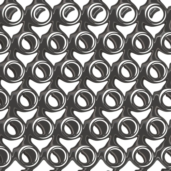 Чёрный абстрактный клеточный рисунок — стоковое фото