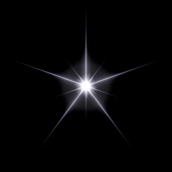 Lysande stjärna — Stockfoto