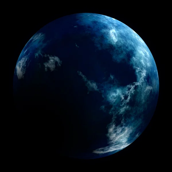 Blå planet — Stockfoto