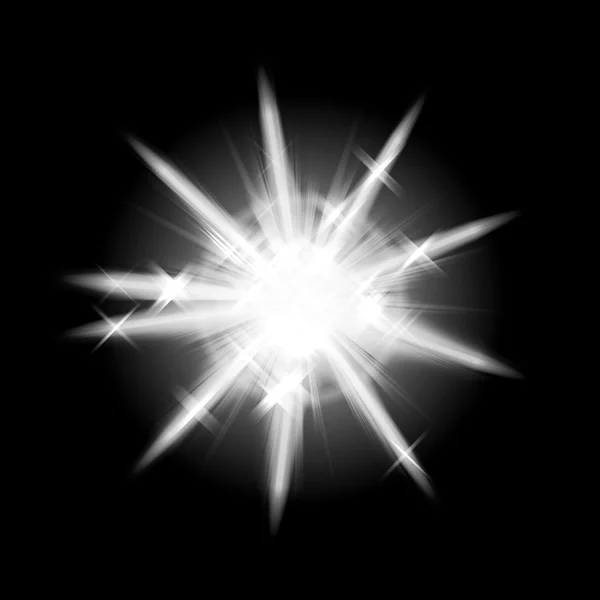 White shining star — Stock Photo, Image