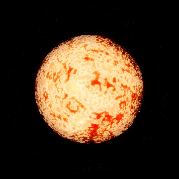 Planeta vermelho — Fotografia de Stock