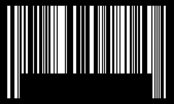 Imitação de código de barras — Fotografia de Stock