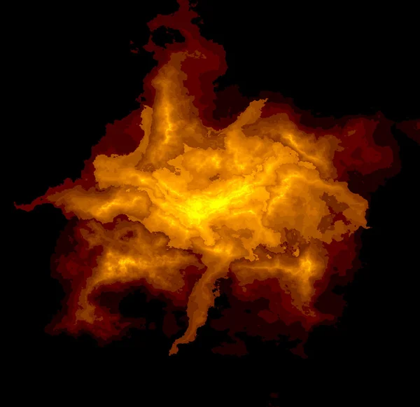 Абстрактный огненный рисунок — стоковое фото