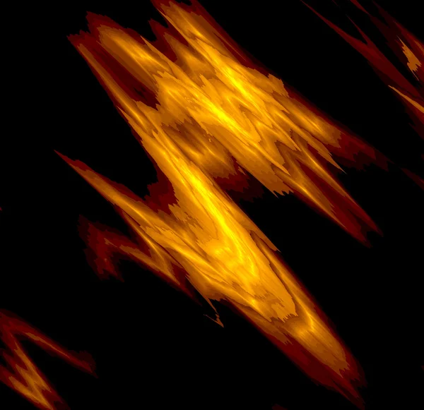 Desenho abstrato de fogo — Fotografia de Stock