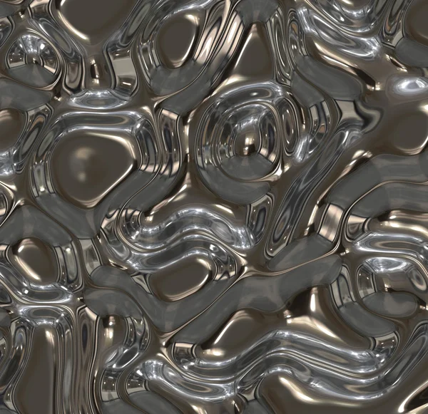 液体银 — 图库照片