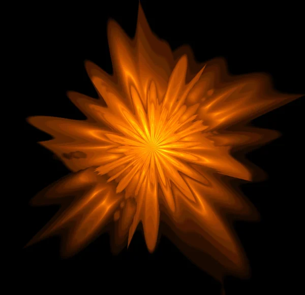 Вогняний квітка — стокове фото