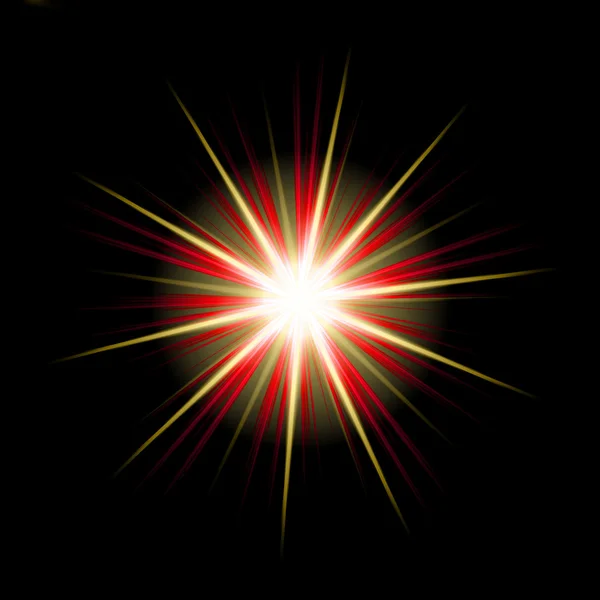 Сияющая звезда — стоковое фото