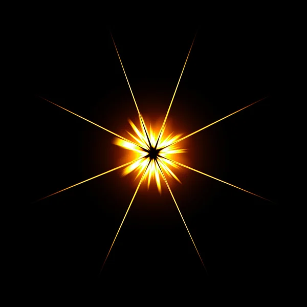Ateşli yıldız — Stok fotoğraf