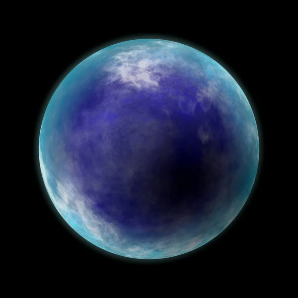 Blå planet — Stockfoto