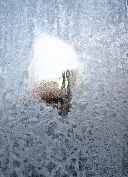氷からのパターン — ストック写真
