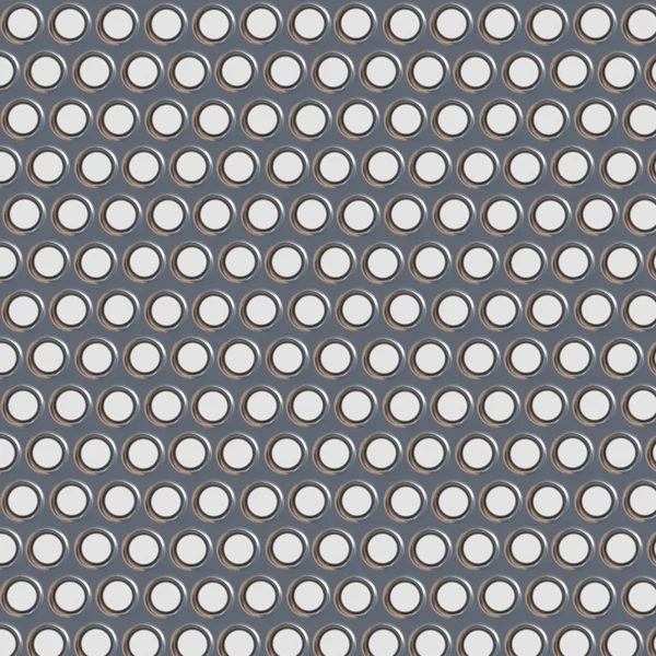 Metal texture with holes — Stock Photo, Image