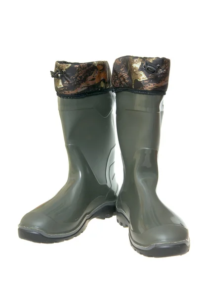 Protective rubber boots — Stock Photo, Image