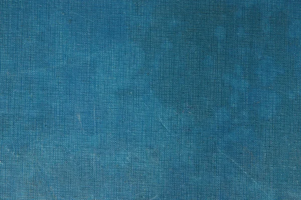 Arka plandan doğal yaşlı mavi kumaş — Stok fotoğraf