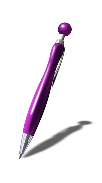Розовая ручка — стоковое фото