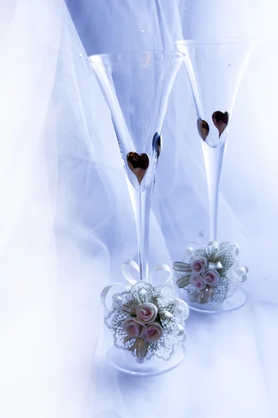 Gafas de boda . —  Fotos de Stock