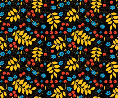 Vector floral sorunsuz bilmece