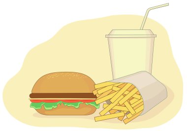 Fast food clipart