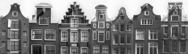 Streetview Amsterdam clipart
