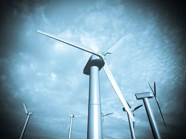 Wind mills, renewable energy. — Stock Photo, Image