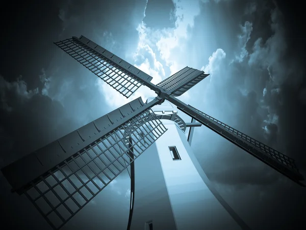Windmühle. — Stockfoto
