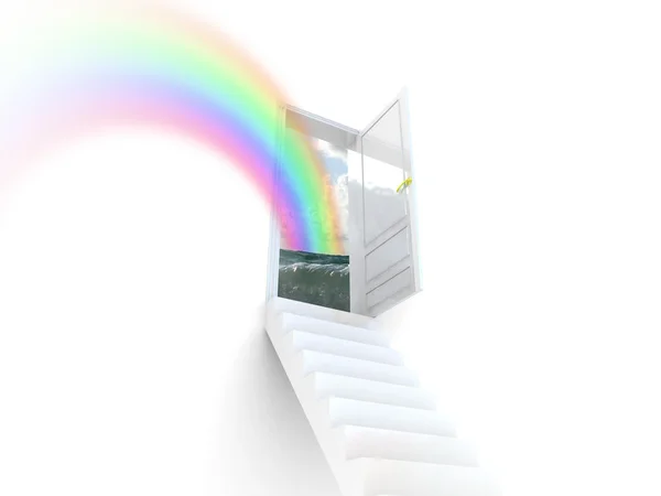 Escada para o Sonho . — Fotografia de Stock