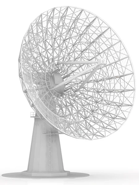 3D uydu anteni — Stok fotoğraf