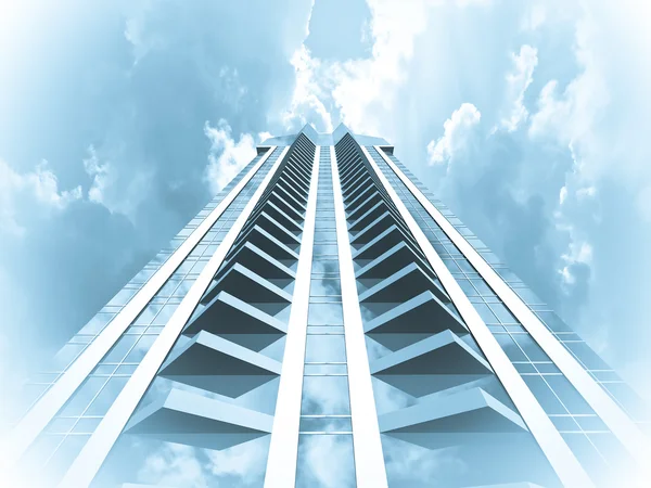 Modern felhőkarcoló — Stock Fotó