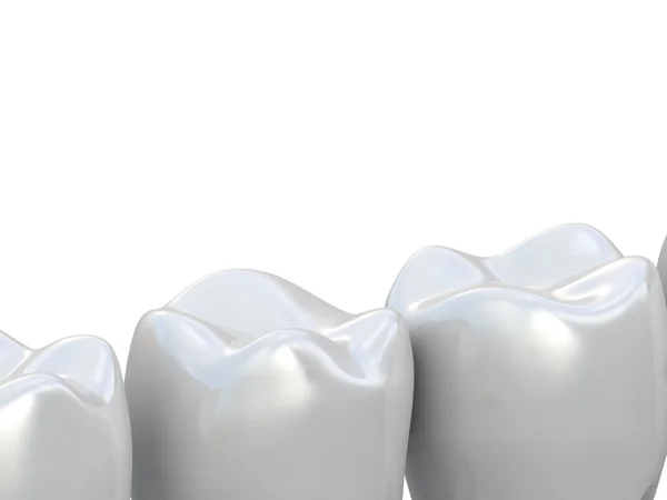 Zub řádek — Stock fotografie
