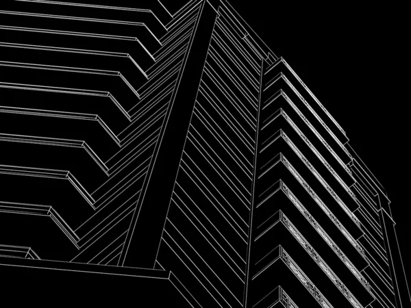 Abstrakte Architektur — Stockfoto