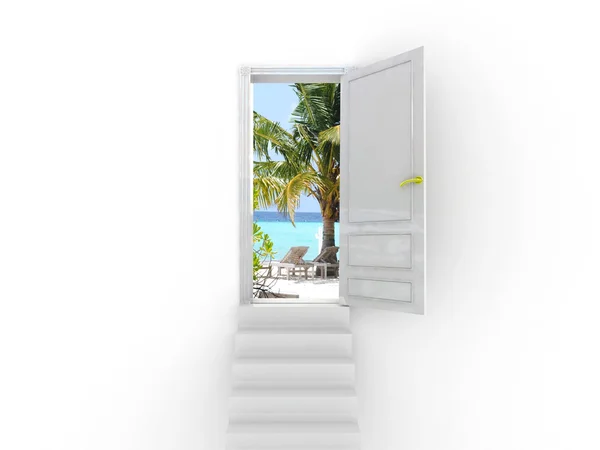 Holiday door — Stock Photo, Image