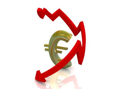 Euro, beyaz arka plan azaltılması