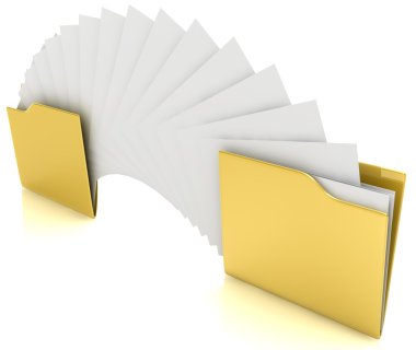 Copy folders clipart