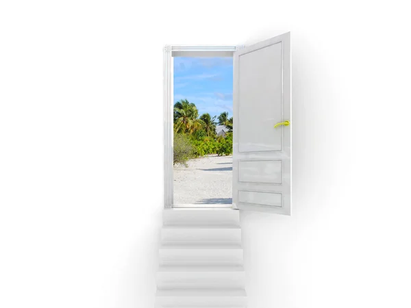 Rekreační dveře — Stock fotografie