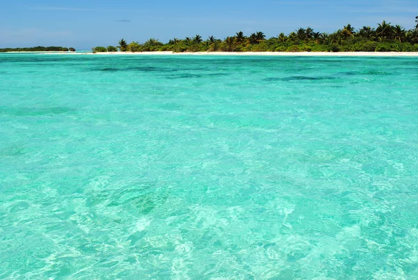 Stock image Fun Island, coral sandy beach, Maldives