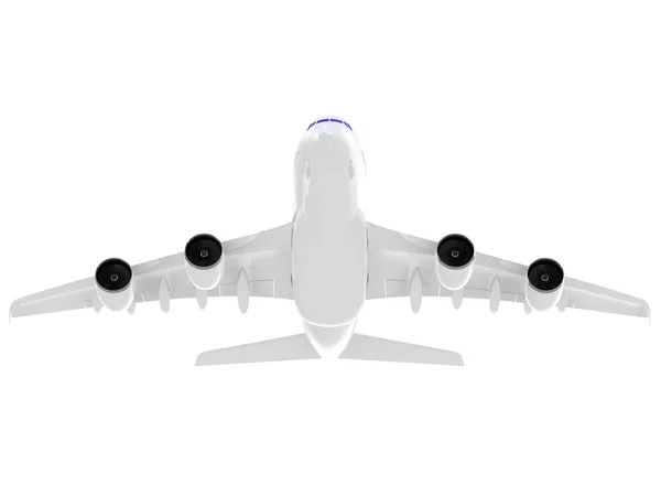 Passagiersvliegtuig. — Stockfoto